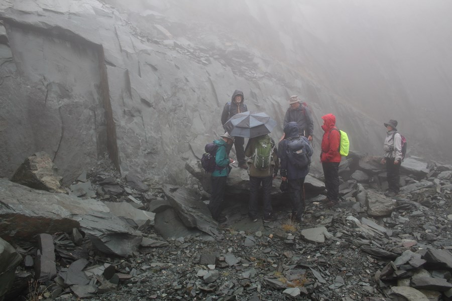 Hopper Quarry in the clag