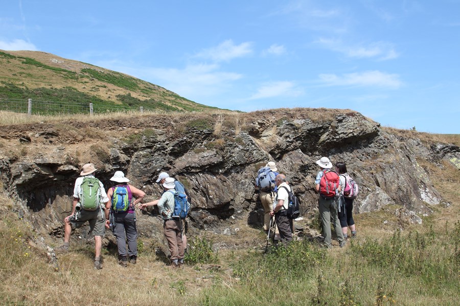 Andesite Sill at a disused quarry