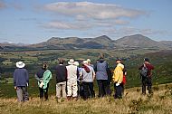 WGS members looking towards the Coniston Fells