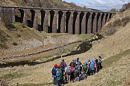 Approaching Smardale Viaduct