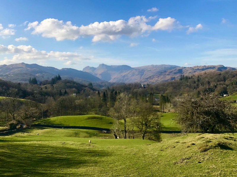 Borrowdale Volcanic Group View of Langdale