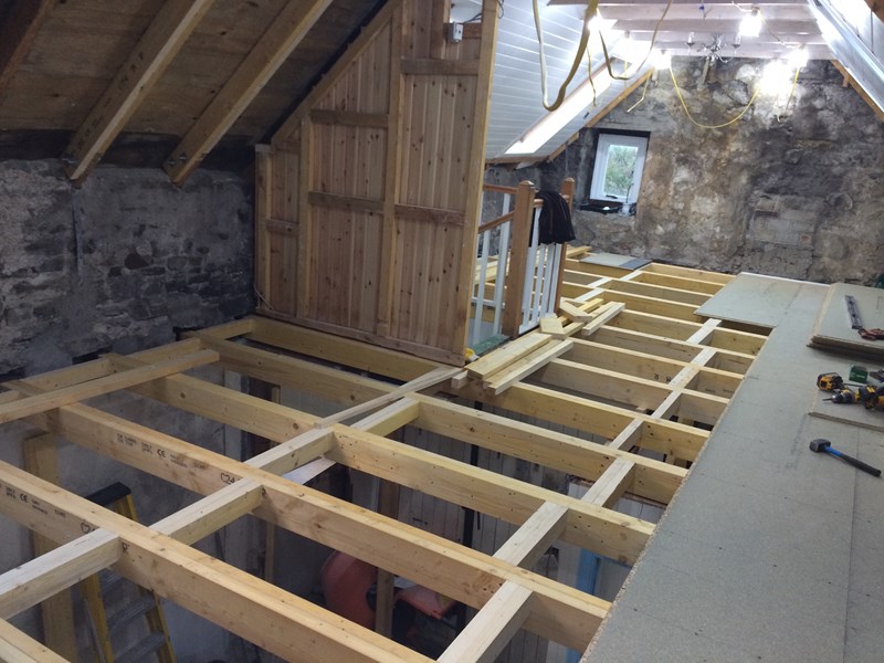 Create a new upper floor