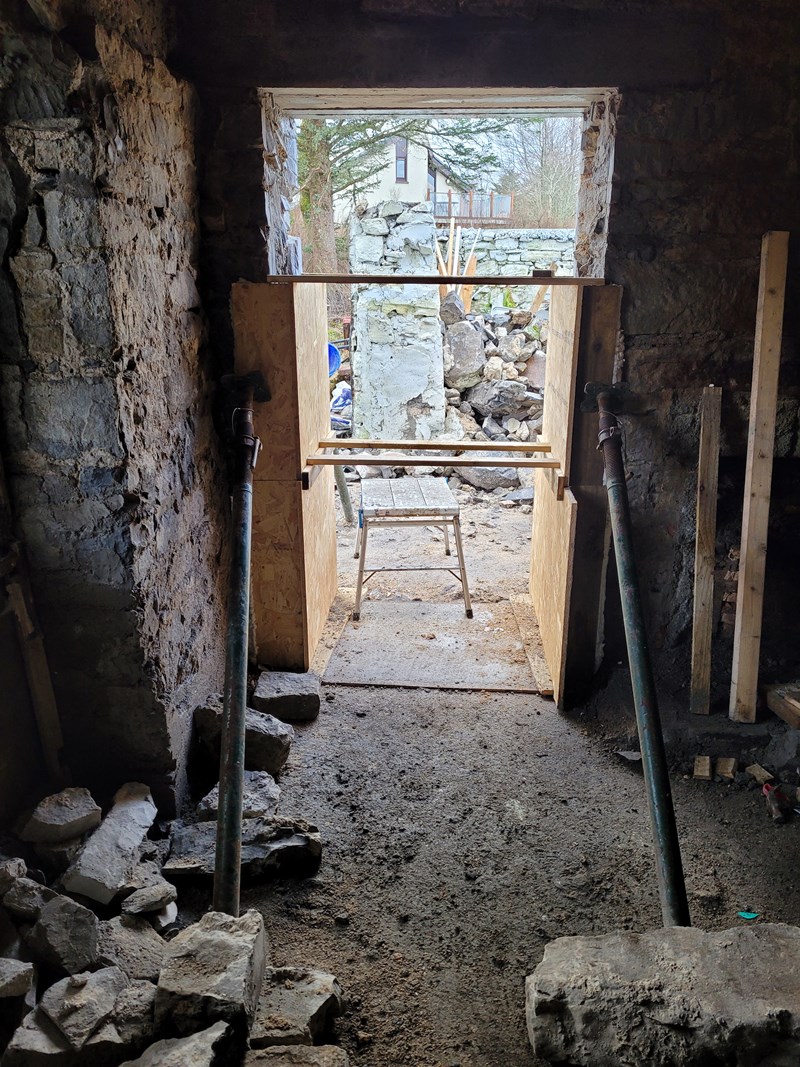 Shuttering in place