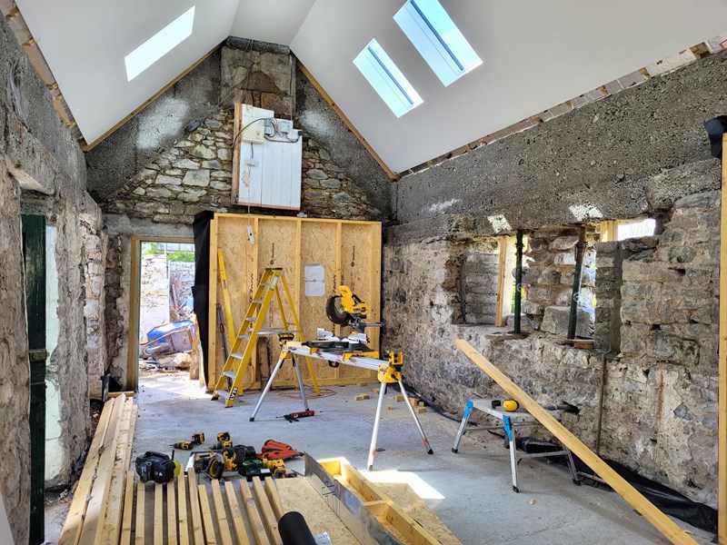 Interior Joinery begun