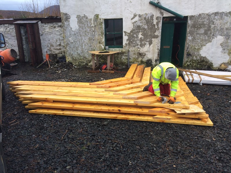 Bespoke made rafters