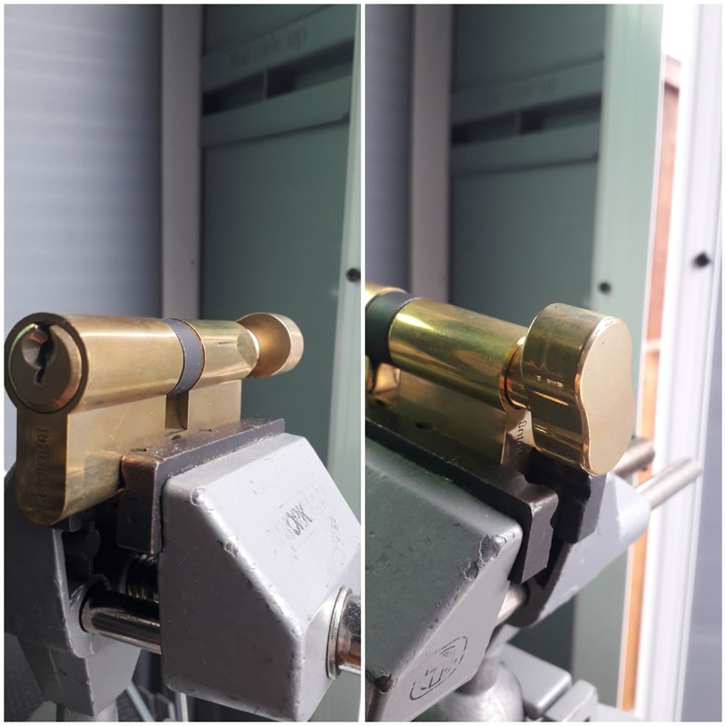 euro cylinder thumbturn - lockkeys locksmith training