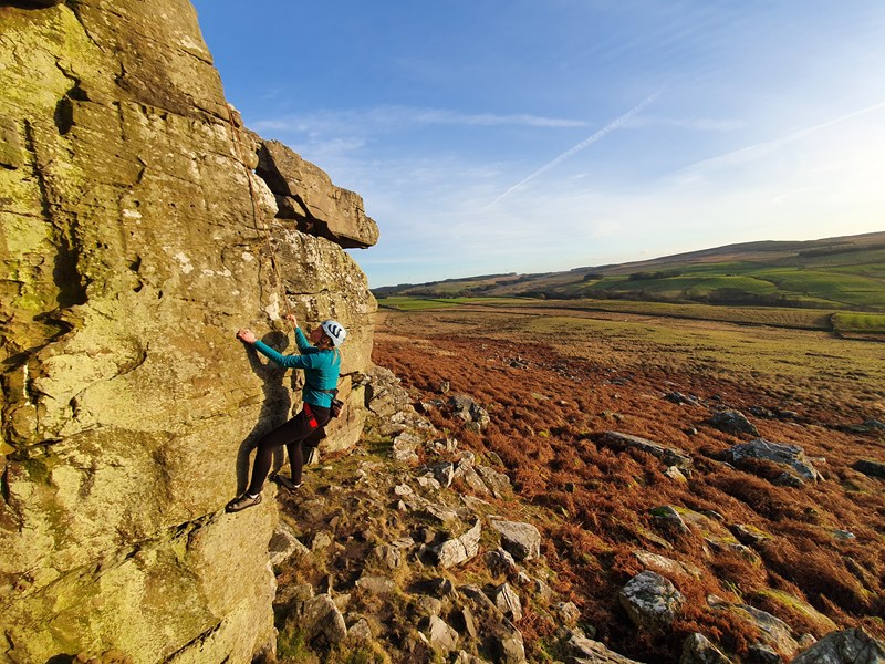 Learn to rock climb in the Lake District, Cumbria, North West England