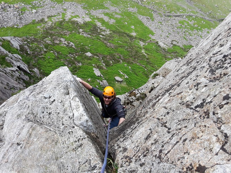 Learn to rock climb in Northumberland, North East England