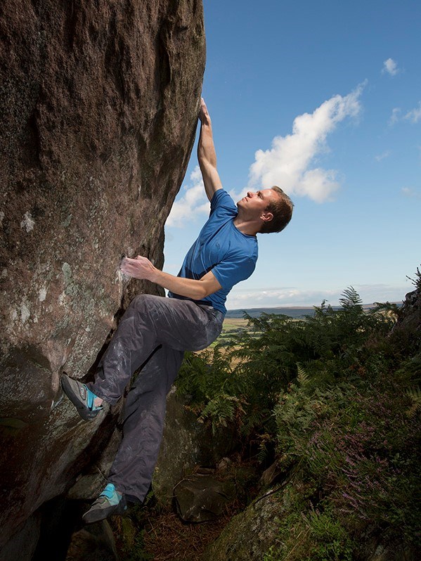 Rock climbing instructor guide in Northumberland and Lake District
