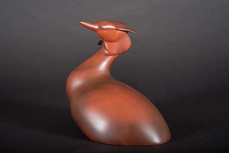 Great Crested Grebe 75% lifesize by Paul Tully