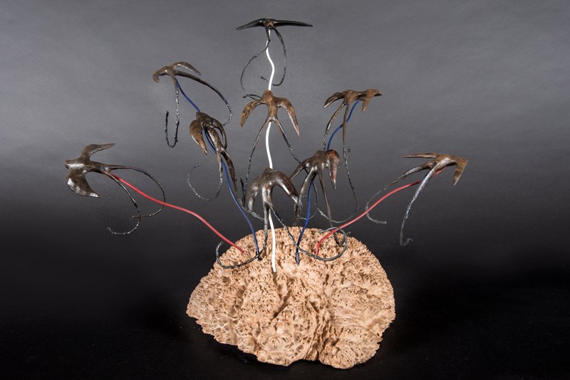 High in the sky Red Arrows or Neuf Hirondelles