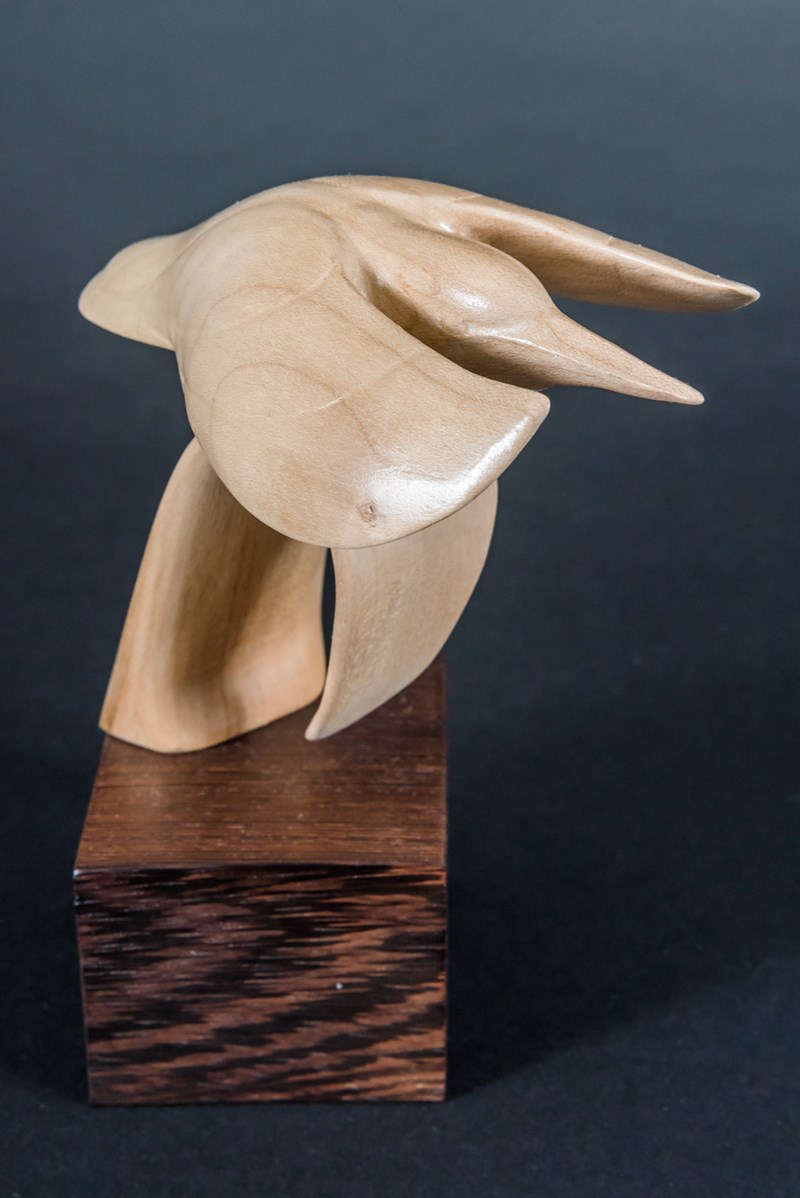 Take Off Full size Kingfisher by John L Smith