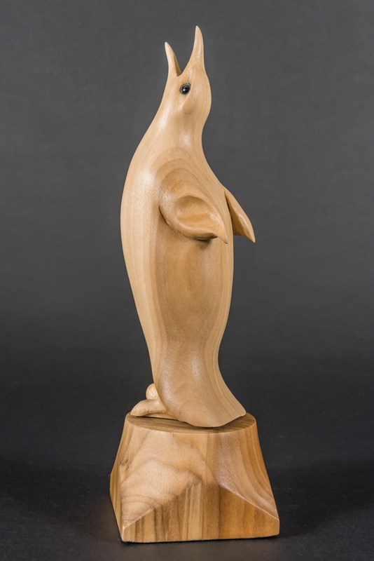 Penguin 10% lifesize by Derek Black