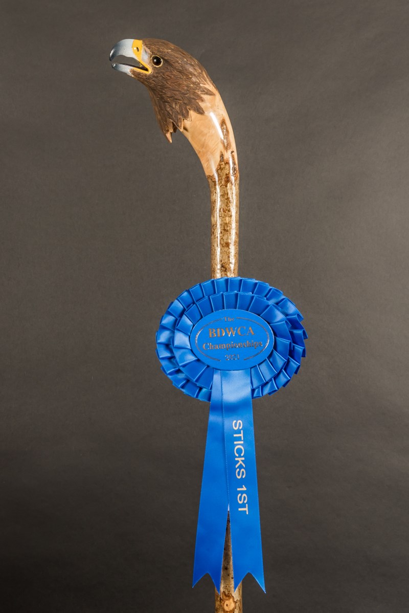 Golden Eagle stick by Paul Daunt