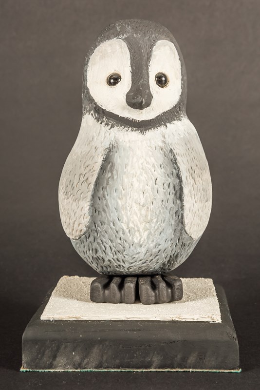 Baby Penguin approx 1/3rd size by Chloe Smyth