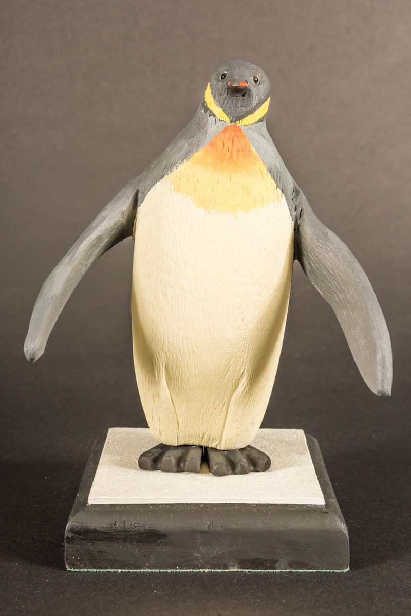 Emperor Penguin approx 1/6th size by Hannah Smyth
