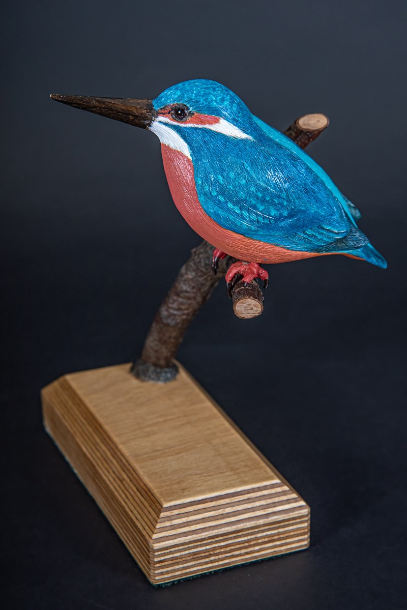 Kingfisher by Elizabeth Rolley, Silver