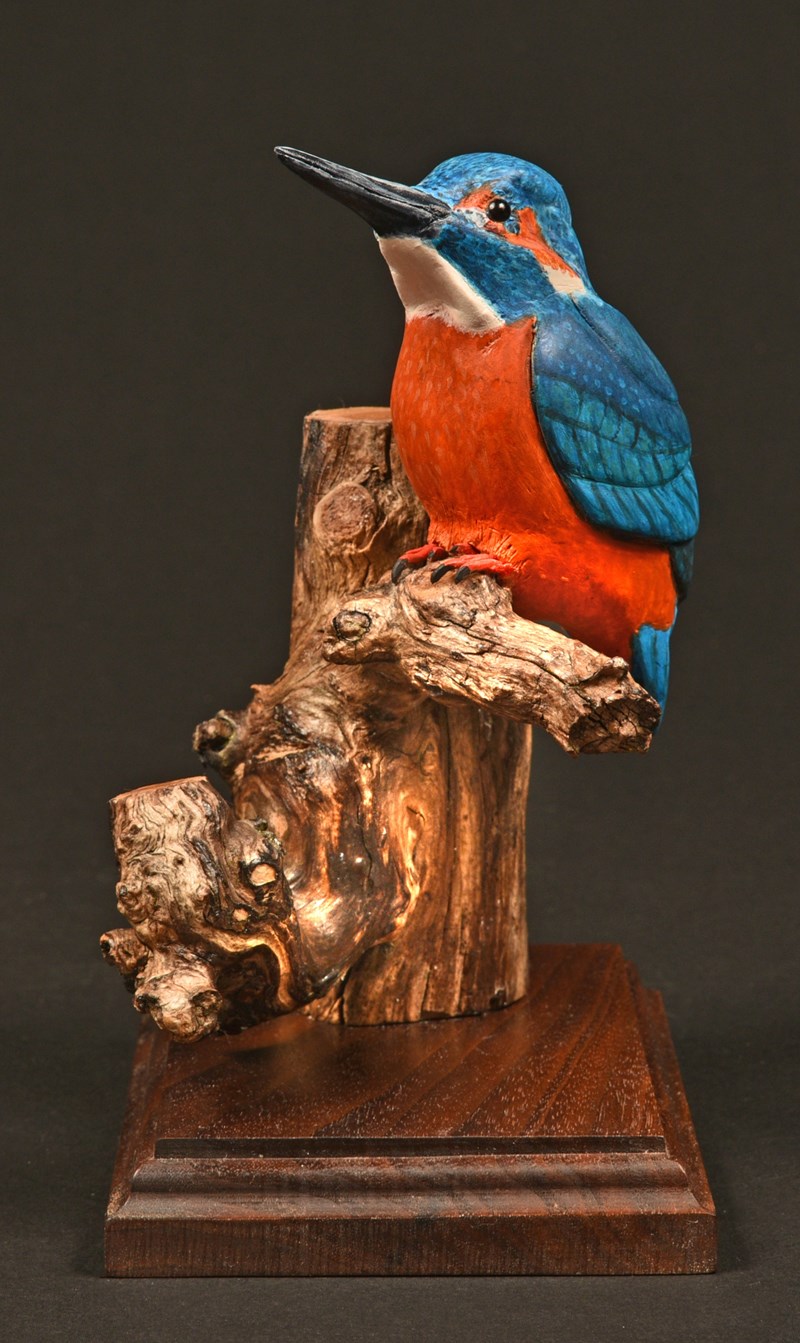 Kingfisher by Sue Yates, Bronze