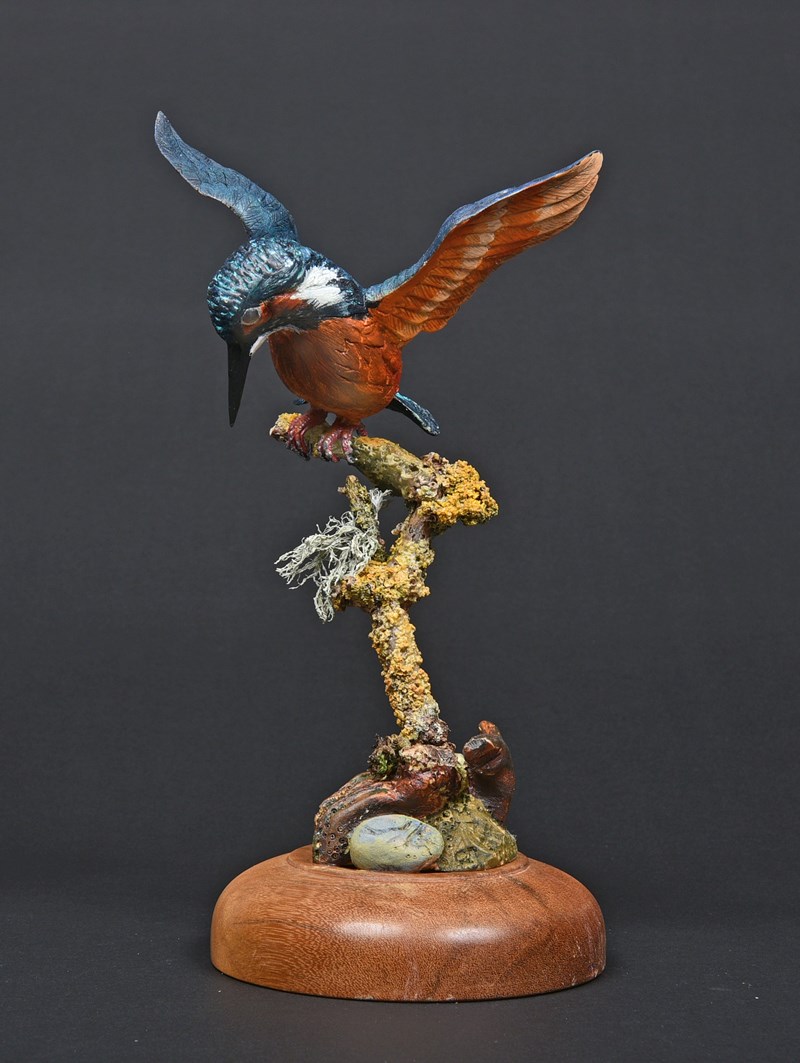 Kingfisher by John Slaney, Bronze