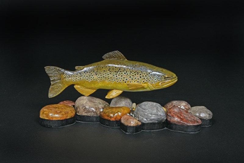 Brown Trout by Richard Rossiter, Highly Commended