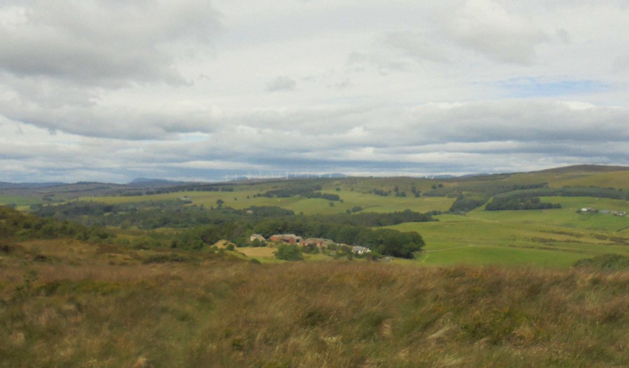 View northwards