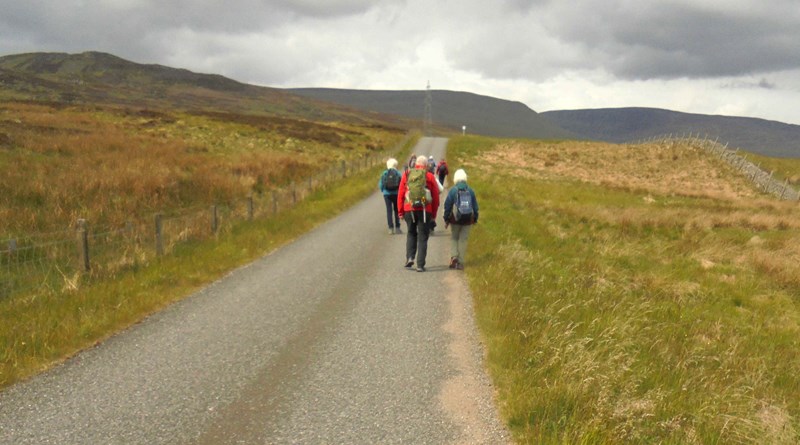 At the start of Glen Quaich