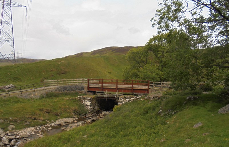 New bridge above the old one