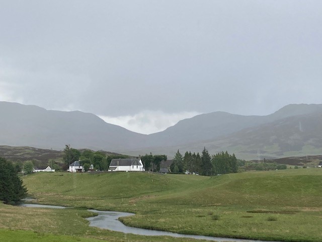 Amulree in the approaching rain