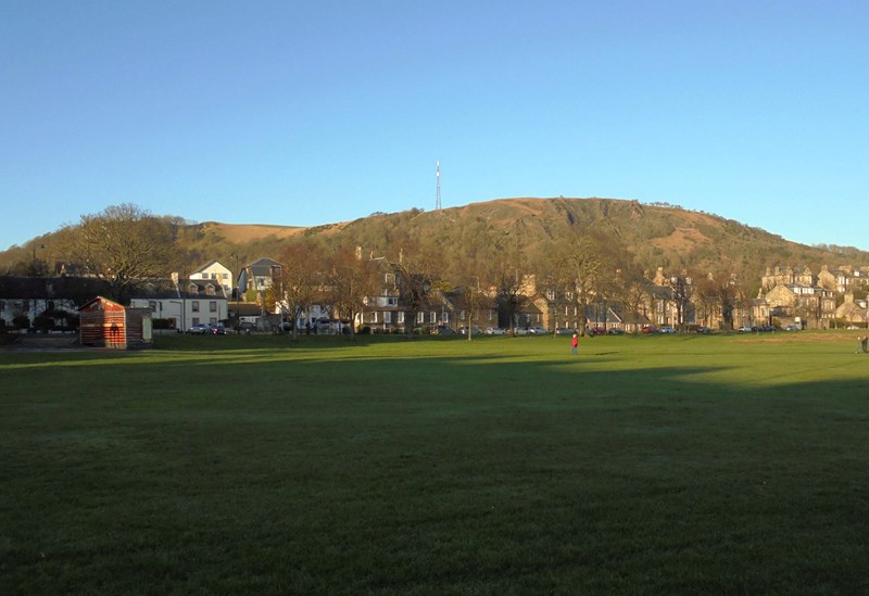The Binn from the car park