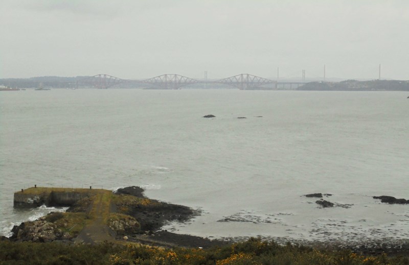 Forth bridges from Braefoot Point