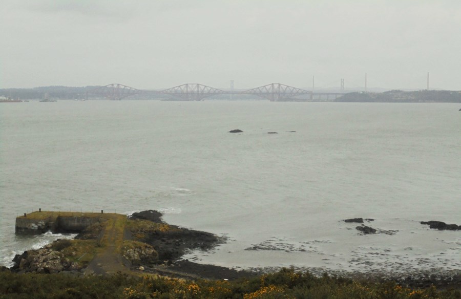 Forth bridges from Braefoot Point