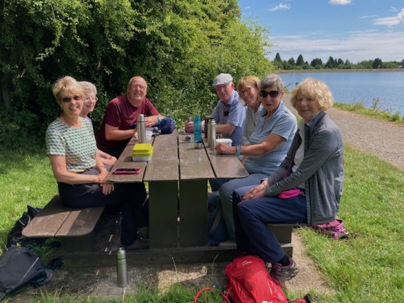 Lunch at Clatto Reservoir 1
