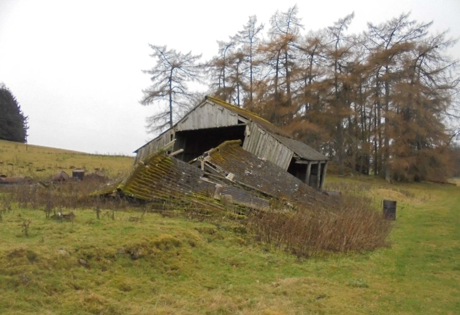 Derelict shed