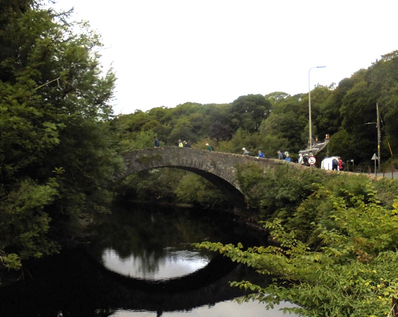 Over the bridge to Earthquake House