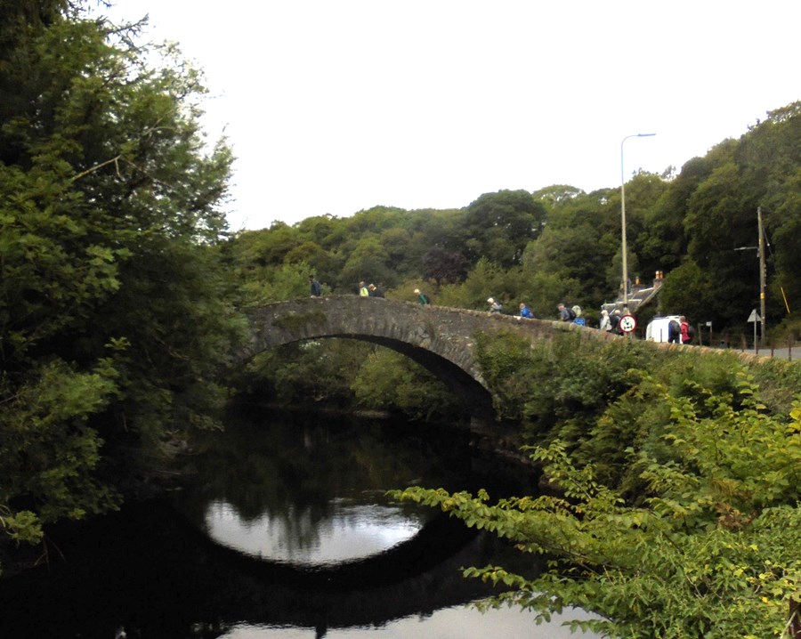 Over the bridge to Earthquake House