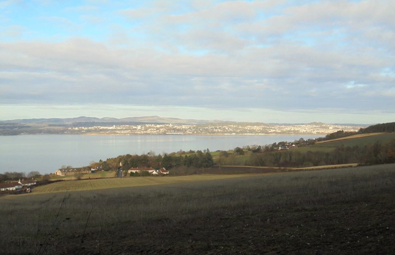 View north to Dundee