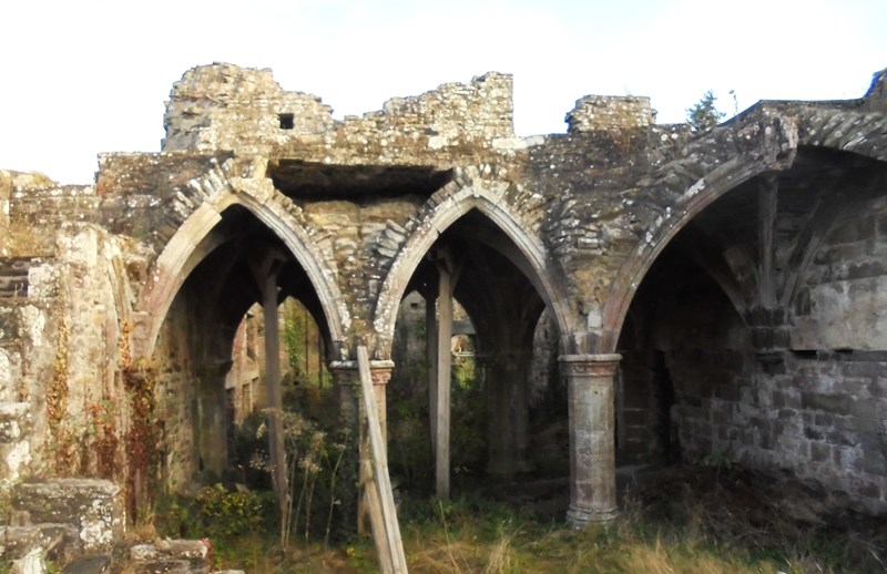 Balmerino Abbey ruins