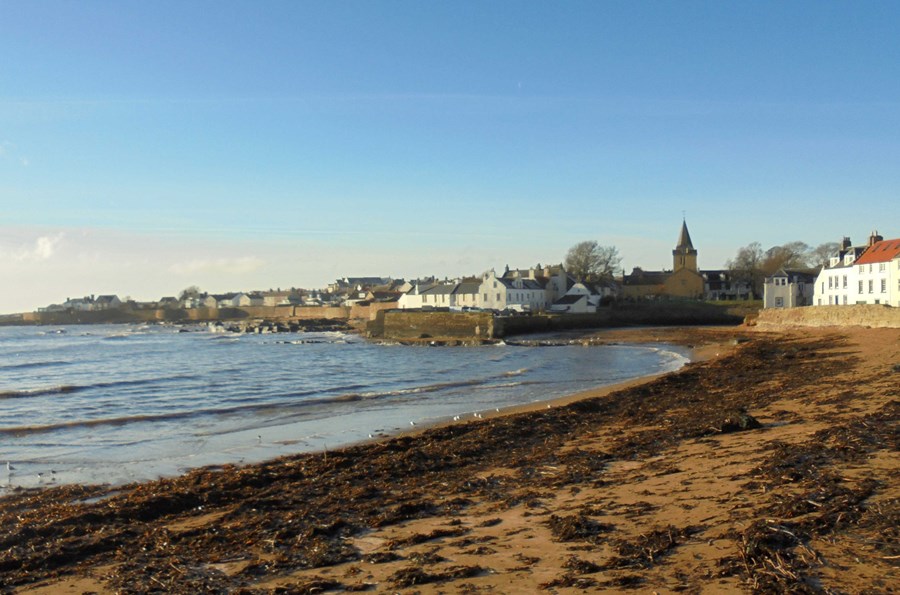 Anstruther beach