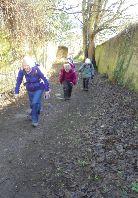 Up the hill to the Abbey