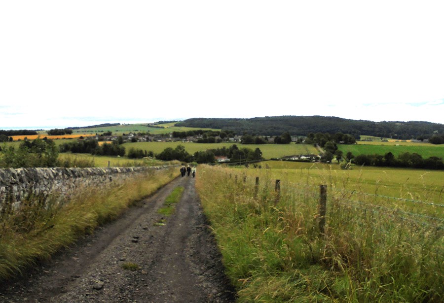 Up the hill from Dairsie