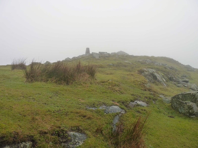 View west on day of walk