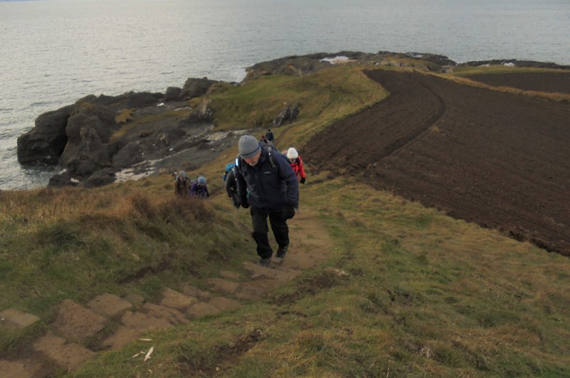 Up to Kincraig Hill