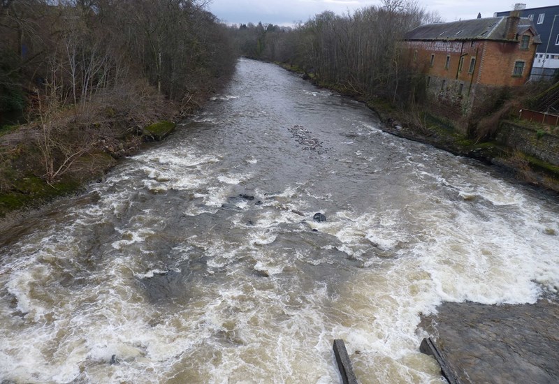 River Ericht from town centre