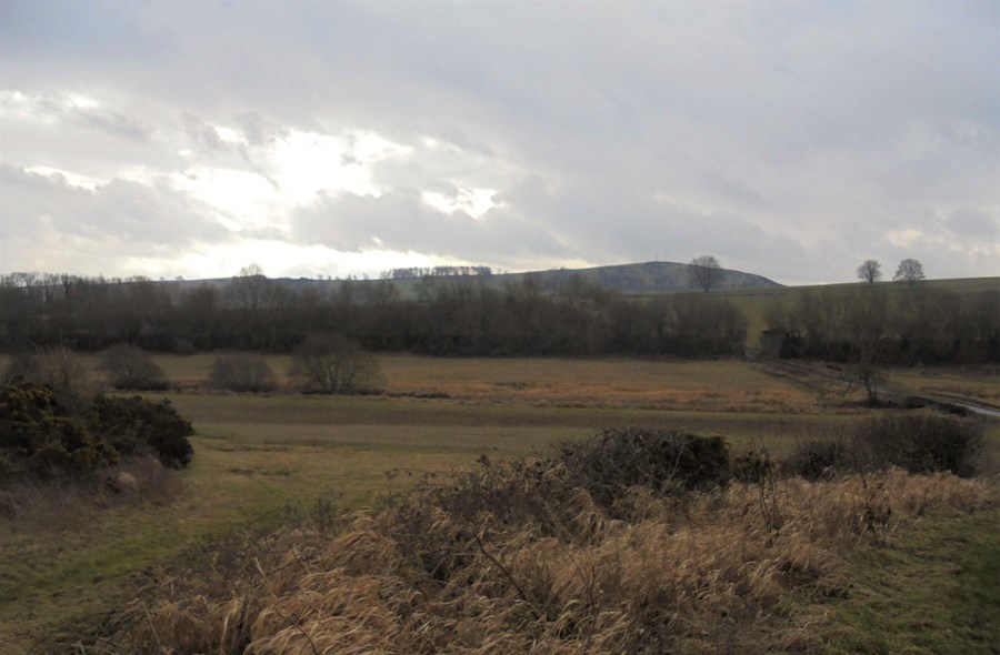 View south from Gauldry road
