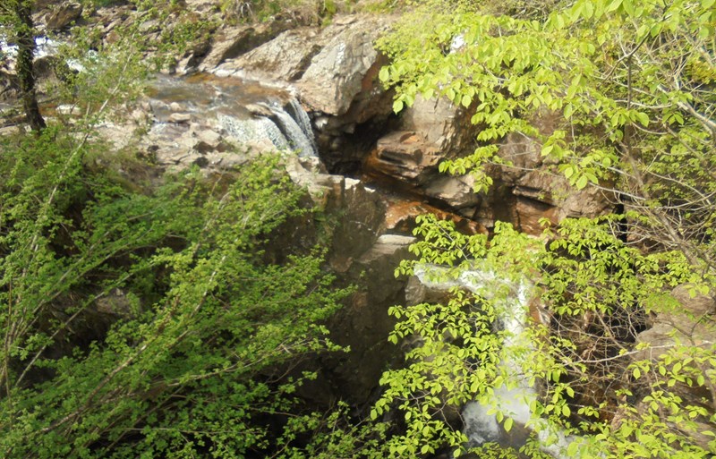 River from the Rumbling Bridge
