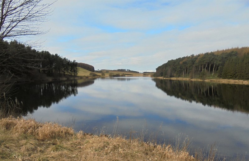 Reflections on Clatto Reservoir 2