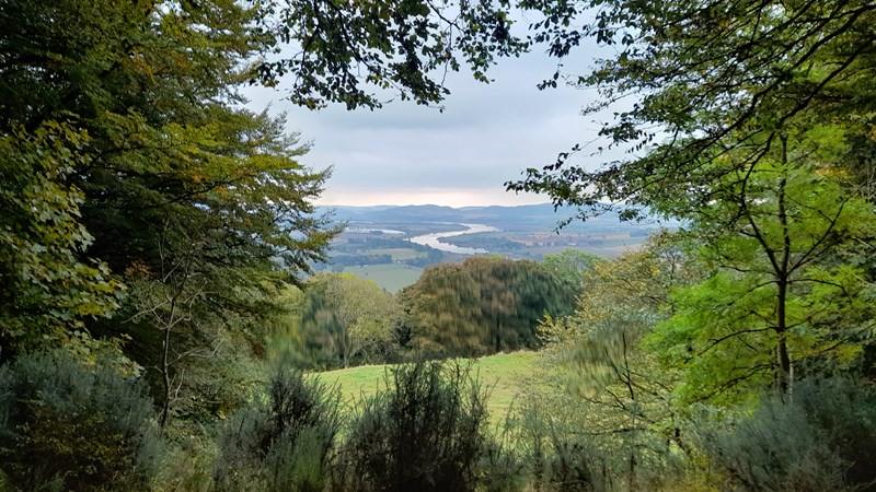 View to Tay with Fife in the distance