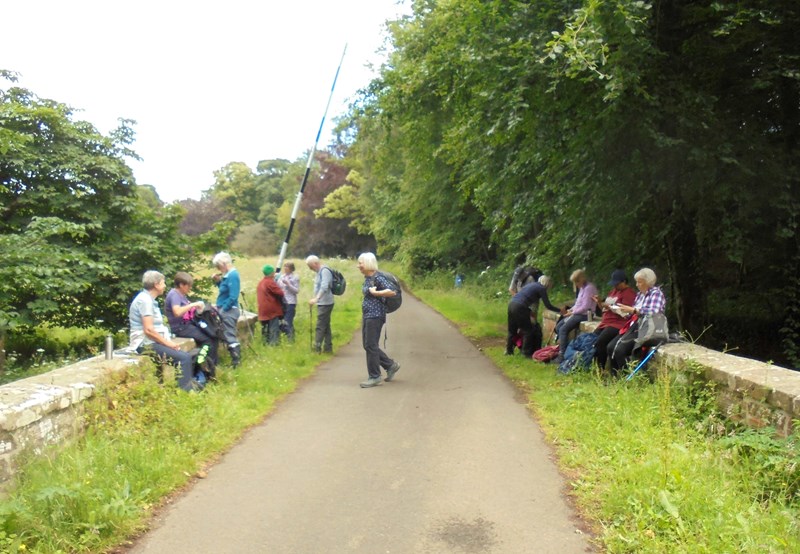 Lunch stop Rankeilour Estate