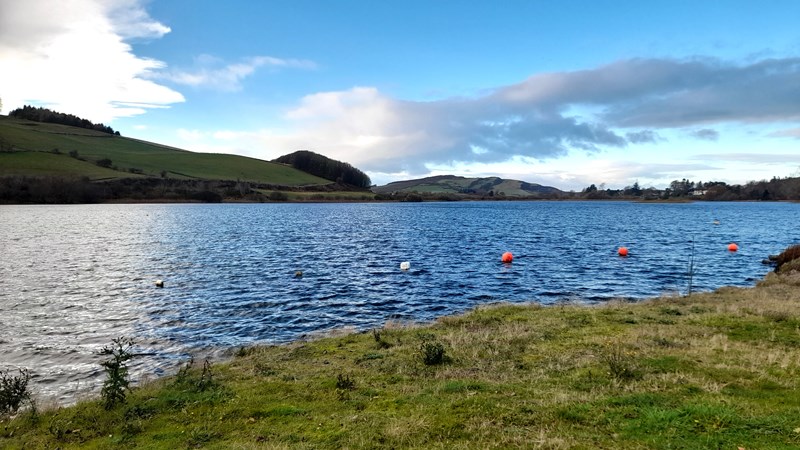 Lunchtime view of Lindors Loch