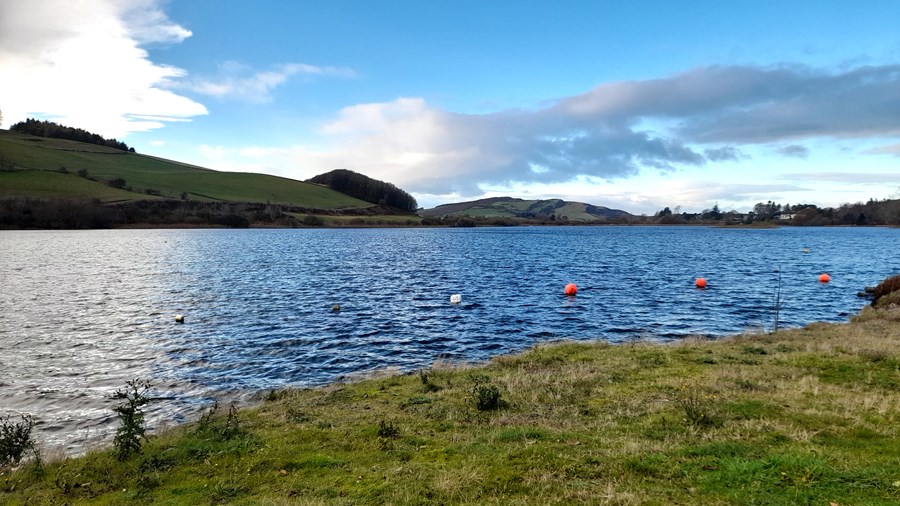 Lunchtime view of Lindors Loch